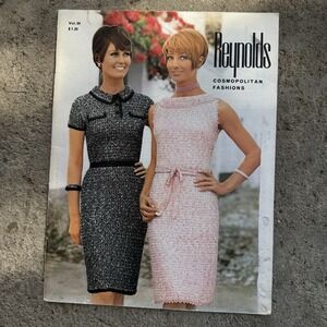 REYNOLDS COSMOPOLITAN FASHIONS VOL. 54 CROCHET AND KNIT PATTERNS
